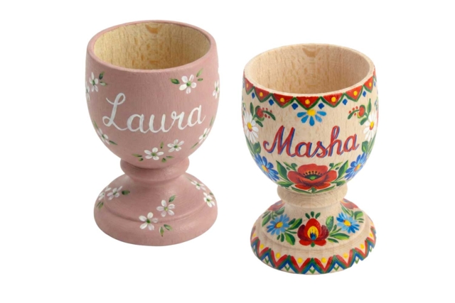 Wooden Egg Cup - 2 - Wooden Objects for the Kitchen - 10doigts.com - Objets en bois à décorer pour la cuisine - 10doigts.fr