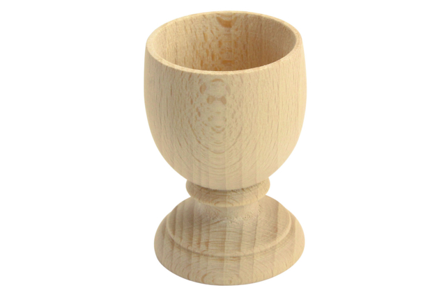 Wooden Egg Cup - 4 - Wooden Objects for the Kitchen - 10doigts.com - Objets en bois à décorer pour la cuisine - 10doigts.fr