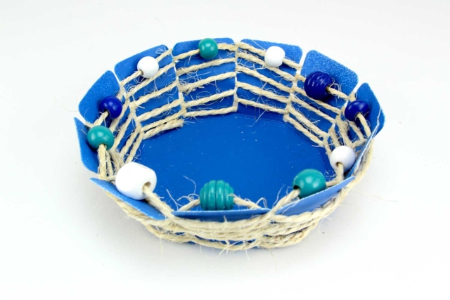 Cardboard Base for Basket - 10 Pieces - 2 - Raffia and Straw - 10doigts.com - Raphia et fibres naturelles pour vos créations - 10doigts.fr