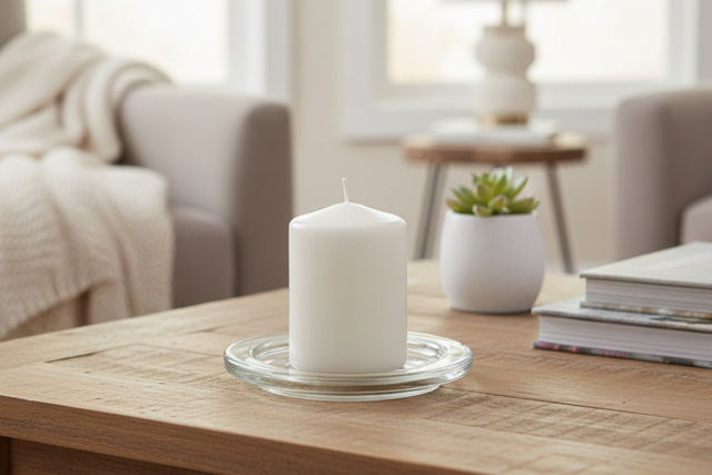 Glass Dish for Mugs, Candles... - 4 - Glass Supports - 10doigts.com - Supports en Verre - 10doigts.fr