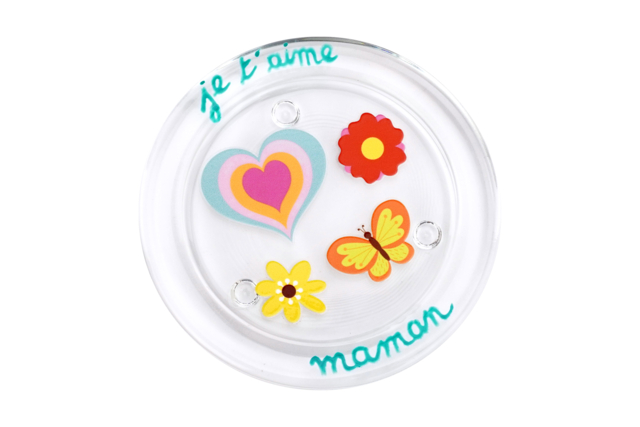 Glass Dish for Mugs, Candles... - 3 - Glass Supports - 10doigts.com - Supports en Verre - 10doigts.fr