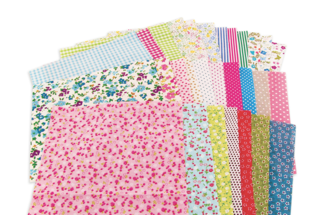 100% Cotton Printed Fabric Sheets - 30 Pieces - 1 - Fabric Coupons - 10doigts.com - Coupons de tissus - 10doigts.fr