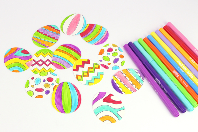 corona de Pascua - Kits créatifs Pâques - 10doigts.fr