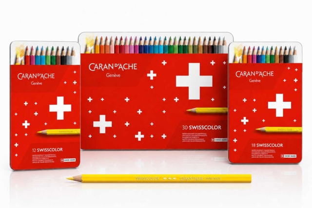 Lápices de colores Swisscolor Caran d'ache - Crayons de couleurs Beaux-Arts - 10doigts.fr