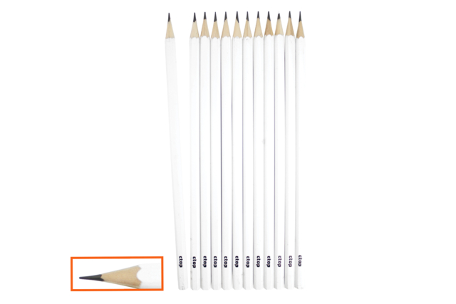 HB Hexagonal Graphite Pencils - 12 Pieces - 3 - Pencil Crayons - 10doigts.com - Crayons à papier : l'outil indispensable pour écrire et dessiner - 10doigts.fr