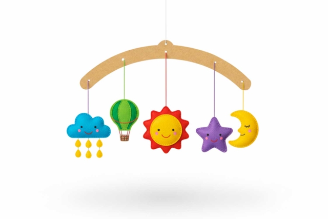 Wooden Mobile Stand - 2 - Wooden Decorative Suspensions - 10doigts.com - Mobile en bois à fabriquer et carillons - 10doigts.fr