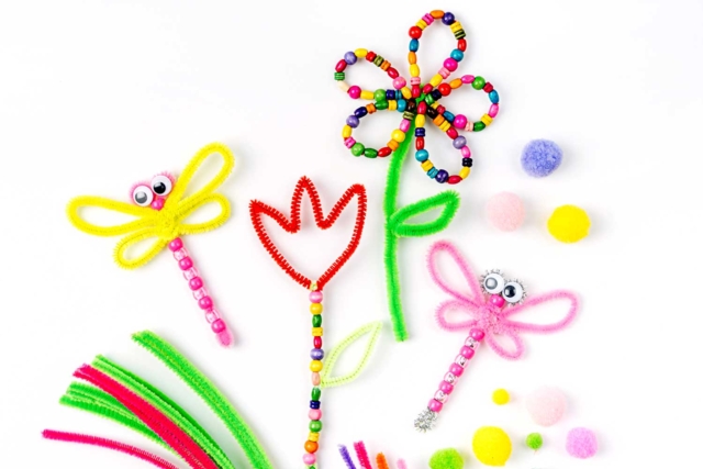 Colored Chenille 30 cm - Choose Your Colors - 3 - Chenille Stems - 10doigts.com - Chenilles, cure-pipe - 10doigts.fr