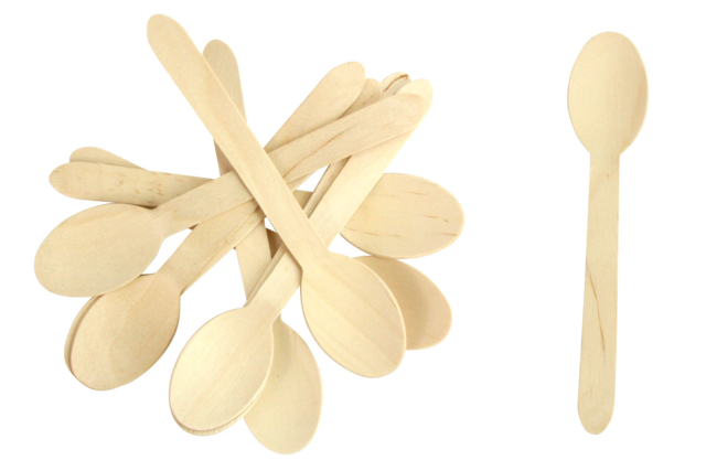 Wooden Spoons - 20 Pieces - 1 - Wooden Objects for the Kitchen - 10doigts.com - Objets en bois à décorer pour la cuisine - 10doigts.fr