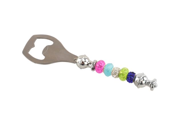 Abrebotellas de metal personalizable con cuentas - Supports en Métal - 10doigts.fr