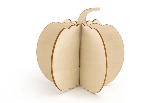 3D Wooden Pumpkins - 3 Pieces - 3 - Home Decor - 10doigts.com - Home Déco - 10doigts.fr