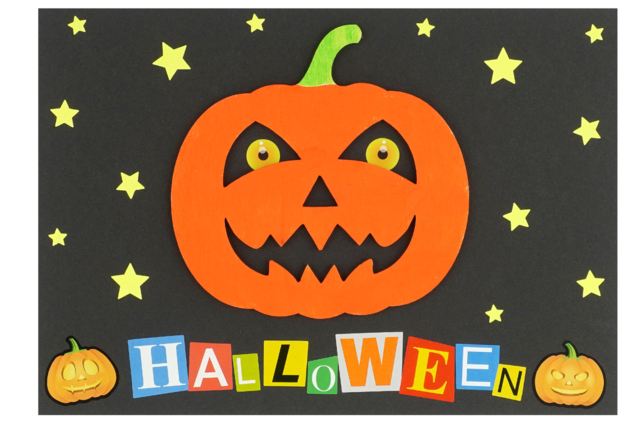 Deco calabaza Madera Halloween - Supports d'Halloween à décorer - 10doigts.fr