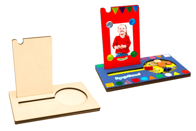 Wooden Desk Organizers - 6 Pieces - 1 - Office Supplies - 10doigts.com - Objets pour le bureau : personnalisez votre espace de travail - 10doigts.fr