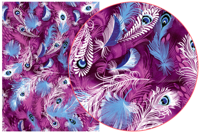 Decopatch Paper Feathers - 3 Sheets No. 577 - 1 - Decopatch Papers - 10doigts.com - Papiers Décopatch - 10doigts.fr
