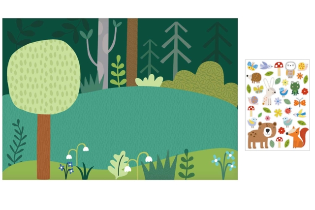Stickers “Forest Animals” + Decor - 3 - Season Stickers - 10doigts.com - Gommettes saisons : des autocollants pour toute l’année - 10doigts.fr
