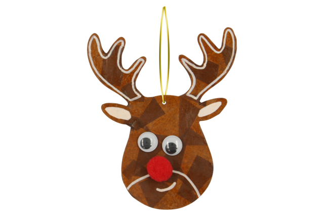 Christmas Reindeer Ornaments - 6 Pieces - 3 - Christmas Creative Kits for Children - 10doigts.com - Kits créatifs de Noël pour les enfants - 10doigts.fr