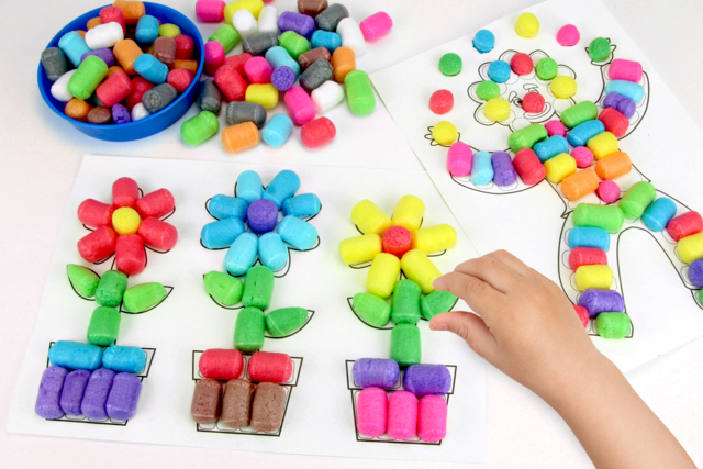 Plastic Bowls, Assorted 10 Colors - 5 - Palettes and Storage - 10doigts.com - Palettes et rangements - 10doigts.fr