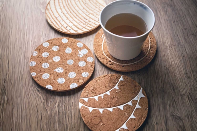 Adhesive Cork Sheets - 2 pcs - 2 - Cork Supports - 10doigts.com - Supports en Liège - 10doigts.fr