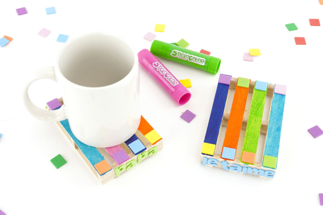 Mini wooden palettes - 6 pieces - 3 - Wooden Objects for the Kitchen - 10doigts.com - Objets en bois à décorer pour la cuisine - 10doigts.fr