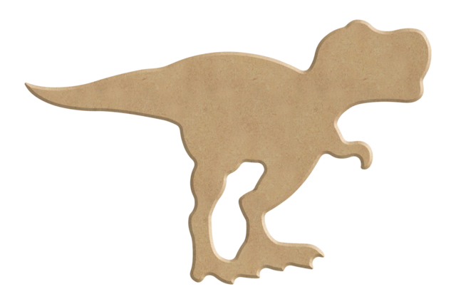 Wooden T-rex to Decorate - 1 - Wooden Shapes - 10doigts.com - Formes en bois à décorer - 10doigts.fr