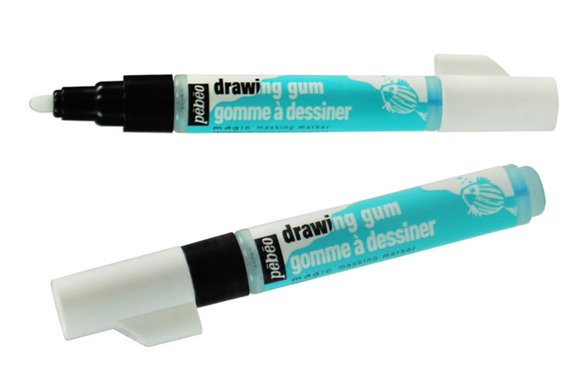 Drawing Gum Marker - 1 - Painting Accessories - 10doigts.com - Accessoires de peintures - 10doigts.fr