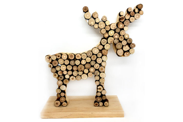 Mini Wooden Discs - 700 Pieces - 2 - Natural Decorations - 10doigts.com - Décors nature : matériaux naturels pour les loisirs créatifs - 10doigts.fr