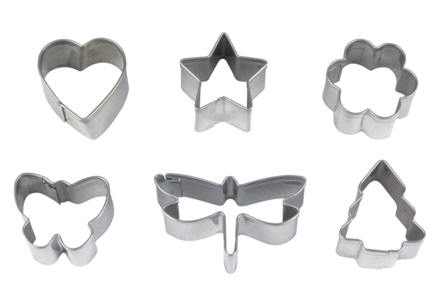 Metal Cookie Cutters - 6 Pieces - 1 - Creative Cookie Cutters for Kids - 10doigts.com - Emporte-pièces créatifs pour enfants - 10doigts.fr
