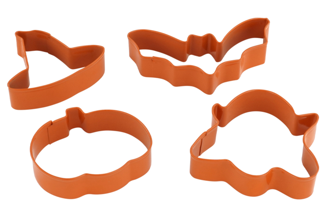 Metal Cookie Cutters "Halloween" - 4 Pieces - 1 - Creative Cookie Cutters for Kids - 10doigts.com - Emporte-pièces créatifs pour enfants - 10doigts.fr