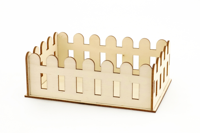 Wooden Assembly Barrier - 4 - Easter Decor Supports - 10doigts.com - Supports de Pâques à décorer - 10doigts.fr