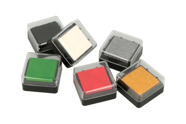 Christmas Ink Pads - 6 Colors - 3 - Ink Pads - 10doigts.com - Encreurs : une palette infinie de couleurs et de formats - 10doigts.fr