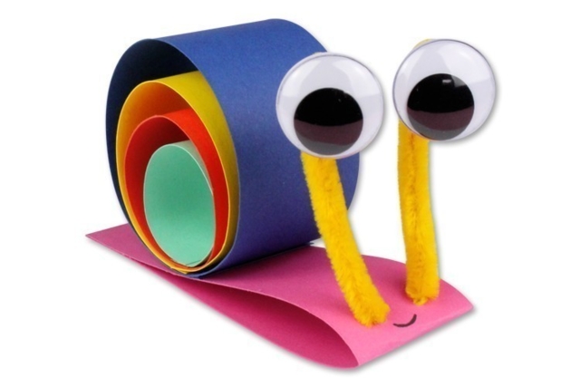 Caracol de Papel - Papiers colorés - 10doigts.fr