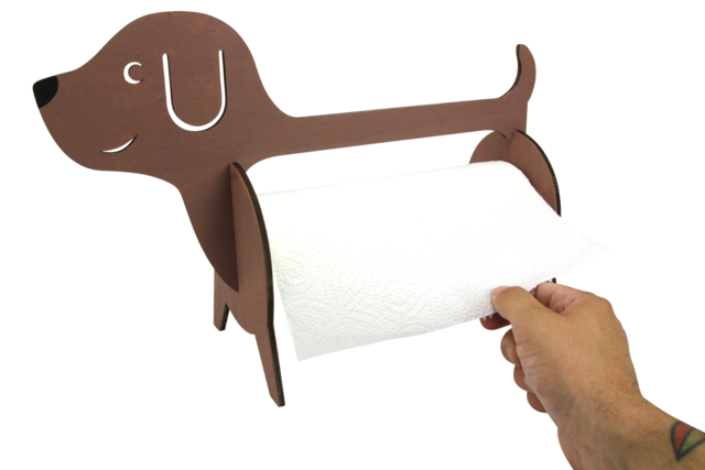 Paper Towel Holder - 3 - Wooden Objects for the Kitchen - 10doigts.com - Objets en bois à décorer pour la cuisine - 10doigts.fr