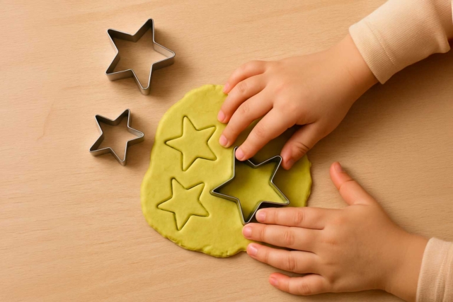 Star Cookie Cutters - 3 Pieces - 2 - Creative Cookie Cutters for Kids - 10doigts.com - Emporte-pièces créatifs pour enfants - 10doigts.fr