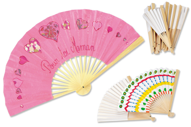 Decorative Fan - 5 - Paper Supports - 10doigts.com - Supports en papier - 10doigts.fr