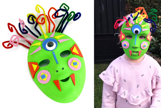 White Decoratable Masks - Various Sizes - 6 - Creative Masks for Kids - 10doigts.com - Masques créatifs enfants - 10doigts.fr