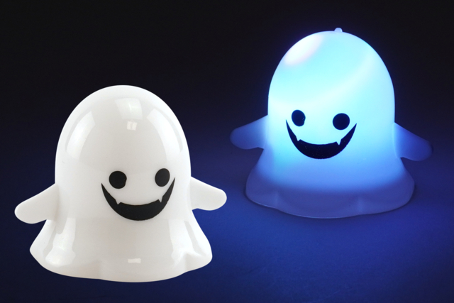 LED Light-up Ghost - 1 - Lighting Articles, String Lights and LED Candles - 10doigts.com - Articles lumineux, guirlandes et bougies LED - 10doigts.fr