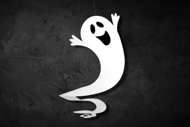 Giant Cardboard Ghosts - 3 Pieces - 1 - Cardboard Shapes - 10doigts.com - Formes en carte forte - 10doigts.fr