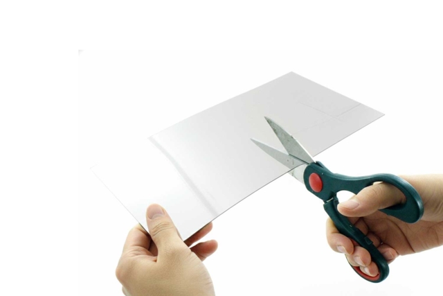 Adhesive Mirror Sheet - 15 x 23 cm - 2 - Adhesive Mirrors - 10doigts.com - Miroirs à coller - 10doigts.fr
