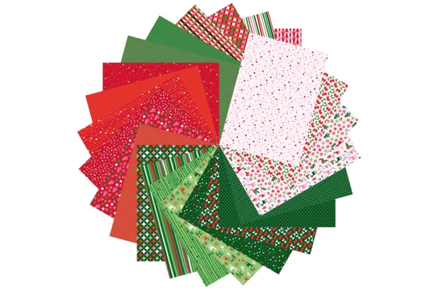 hoja de papel brillante navideña - Papiers créatif de Noël - 10doigts.fr