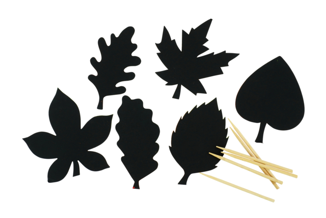 Scratch Art Leaves - 6 pieces - 3 - Creative Autumn Kits - 10doigts.com - Kits créatifs d'automne : des activités clé en main pour les enfants - 10doigts.fr