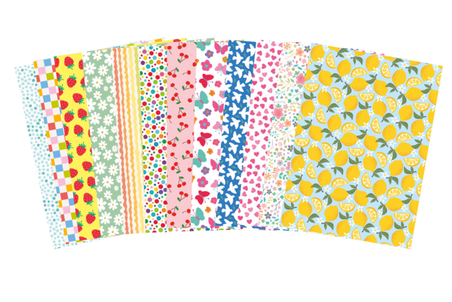 Hojas de papel adhesivo ultra fino - 12 hojas - Papier adhésif - 10doigts.fr