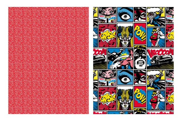 Decopatch Mix - 4 Sheets Comic Theme - 4 - Decopatch Papers - 10doigts.com - Papiers Décopatch - 10doigts.fr