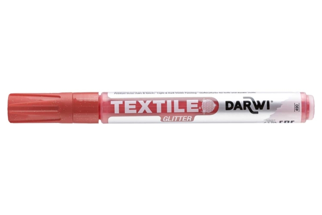 Glitter fabric markers - Marqueurs textile : customisez vos vêtements et accessoires avec créativité - 10doigts.fr