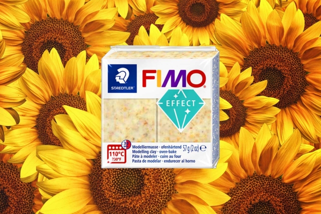 Fimo Effect Botanical - Yellow 170 - 1 - Fimo Effect Clay - 10doigts.com - Pâtes Fimo Effect : donnez une dimension magique à vos modelages - 10doigts.fr