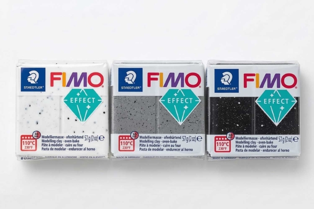 FIMO Effect - Couleurs pierre "Granit" - 1 - Fimo Effect Clay - 10doigts.com - Pâtes Fimo Effect : donnez une dimension magique à vos modelages - 10doigts.fr