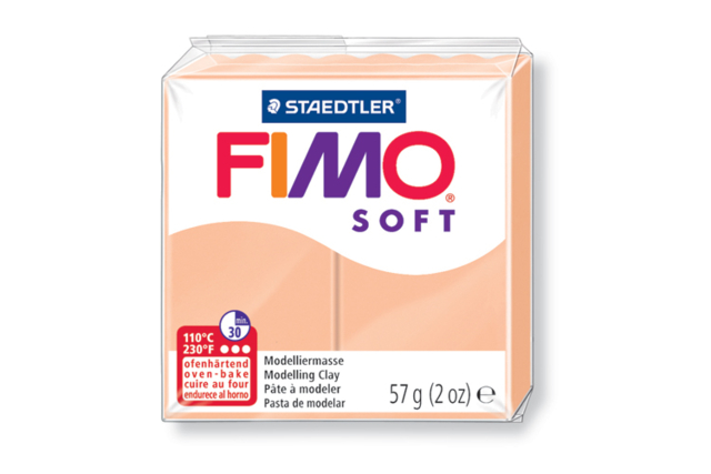 FIMO Soft - Flesh Color (43) - 1 - Fimo Soft Clay - 10doigts.com - Pâtes Fimo Soft : le modelage facile pour toutes vos créations - 10doigts.fr