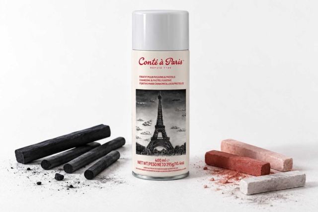 Conté Fixative - 400 ml - Accessoires de dessin Beaux-Arts - 10doigts.fr