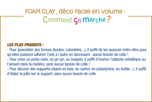 Foam Clay with Microbeads - 12 - Air-Dry Modeling Clay - 10doigts.com - Pâtes à modeler autodurcissantes - 10doigts.fr