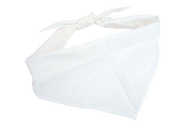 White Cotton Scarf - 6 - Cotton, Linen - Textiles - 10doigts.com - Coton, lin - Textiles - 10doigts.fr