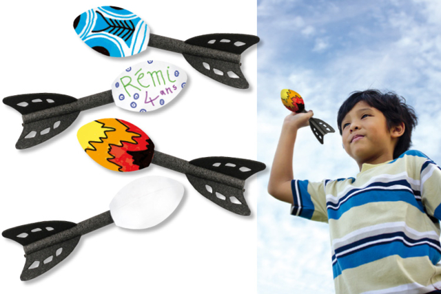 Bouncing "rocket" toy - 0 - Opaque Plastic - 10doigts.com - Plastique Opaque - 10doigts.fr