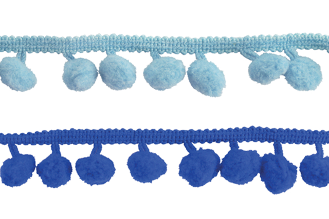 Pom Pom Ribbons - Choose Your Colors - 6 - Ribbons and Bias - 10doigts.com - Rubans - 10doigts.fr